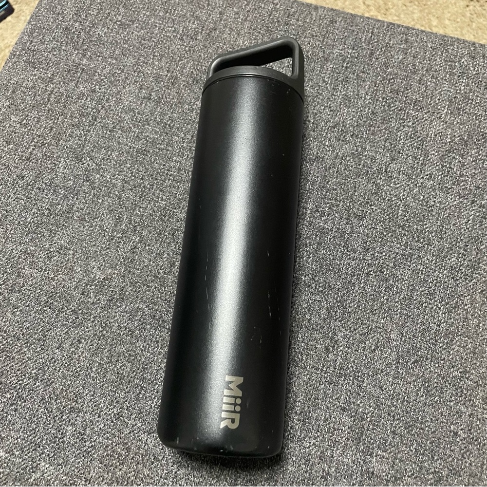 MiiR 20oz Black Wide Mouth Insulated Water Bottle